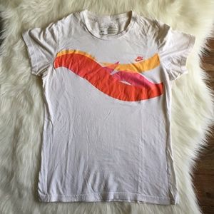 White Nike Top Women's